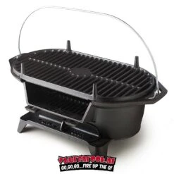 Lodge USA Cast Iron SportsMan's Grill 9 Lodge USA Cast Iron SportsMan's Grill -Barbecue Gereedschap Winkel image 1003