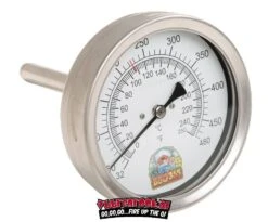Vuur&Rook / BBQ365 RVS Thermometer 100mm -Barbecue Gereedschap Winkel image 1012