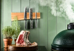 Laguiole Magnetisch Messenrek Natuur Acacia 7 Laguiole Magnetisch Messenrek Natuur Acacia -Barbecue Gereedschap Winkel image 1073