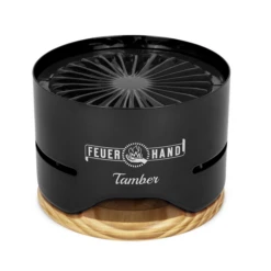 Barbecue Gereedschap Winkel 12 Feuerhand Tamber Tafel Grill Zwart