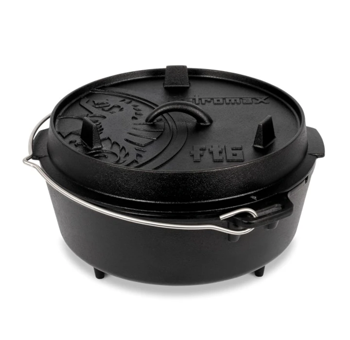 Petromax 6 Quarts / 5,5 Liter Dutch Oven Met 3 Pootjes 3 Petromax 6 Quarts / 5,5 Liter Dutch Oven Met 3 Pootjes