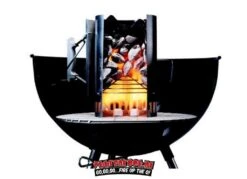 Weber Grote Brikettenstarter + GRATIS Weber Briketten + Aanmaakblokjes -Barbecue Gereedschap Winkel image 144