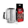 Weber Grote Brikettenstarter + GRATIS Weber Briketten + Aanmaakblokjes -Barbecue Gereedschap Winkel image 234