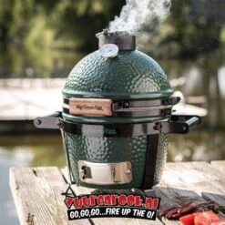 Big Green Egg Mini + Carrier -Barbecue Gereedschap Winkel image 287