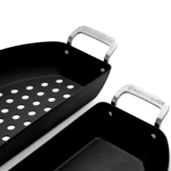Kamado Joe Karbon Steel Half Moon Pan Set -Barbecue Gereedschap Winkel image 297