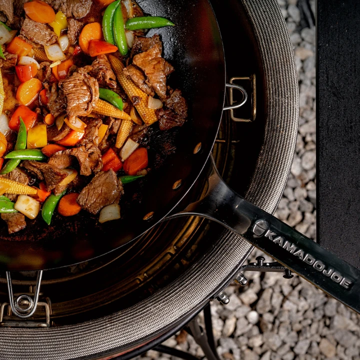 Kamado Joe Karbon Steel Wok 10 Kamado Joe Karbon Steel Wok - Afbeelding 8