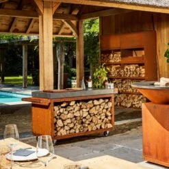 OFYR Mise En Place Table Corten 135 PRO -Barbecue Gereedschap Winkel image 52