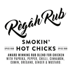 Regah Rub Award Winning Smokin' Hot Chicks 100 Gram -Barbecue Gereedschap Winkel image 662