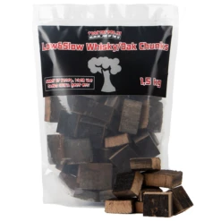 Vuur&Rook Low&Slow Whisky / Eiken Chunks 1,5 Kg
