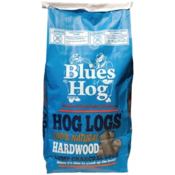 Nieuwe uitgaven 9 Blues Hog All Natural LOG Charcoal 7 Kg