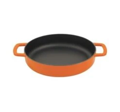 Barbecue Gereedschap Winkel 9 Combekk Souschef Fry Pan Double Handle 24 Cm Orange