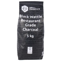 Grill Fanatics Restaurant Grade Charcoal Black Wattle 5 Kg