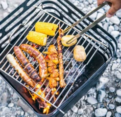 Höfats Cube Vuurkorf Zwart -Barbecue Gereedschap Winkel image 954