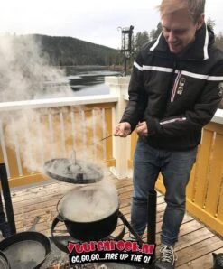 Vuur&Rook Dutch Oven 6 Quarts Met Coolgripp -Barbecue Gereedschap Winkel image 954