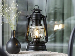 Original Feuerhand Stormlantaarn Mat Zwart LED 5 Original Feuerhand Stormlantaarn Mat Zwart LED -Barbecue Gereedschap Winkel image 960