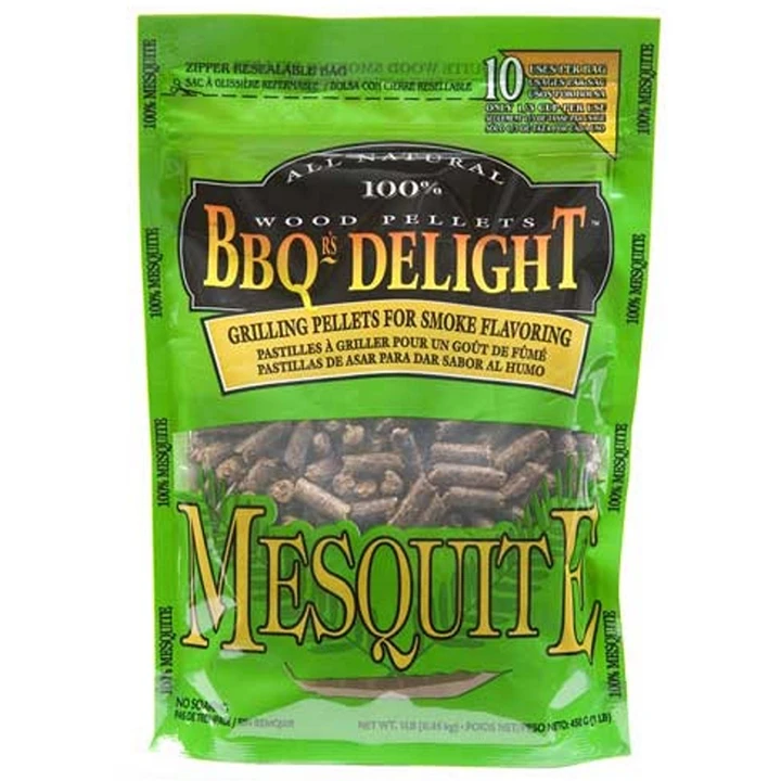 BBQ Delight Mesquite BBQ Pellets 450 Gram 3 BBQ Delight Mesquite BBQ Pellets 450 Gram