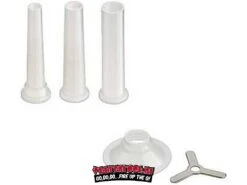 Porkert Enterprise 32 PVC Worstvulpijpen Set Met Adapter En Doorvoer Vleugel